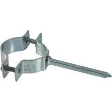 Крепежна скоба с пирон, 21-23mm 