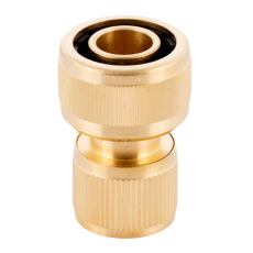 Бърза връзка за маркуч със стоп Hydro-Fix месинг, женска 1/2"-5/8"