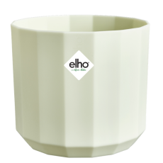Саксия Elho, мoдел Facet Round, светло зелена, 14 cm