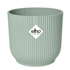 Саксия Elho, мoдел Vibes Fold Round,  светло зелена, 14 cm