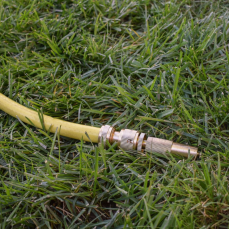 Бърза връзка за маркуч със стоп Hydro-Fix месинг, женска 1/2"-5/8"