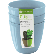 Саксия Gardenico тип кашпа, модел Ella matt 7, стоманено синя