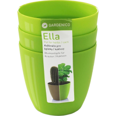 Саксия Gardenico тип кашпа, модел Ella matt 7, грахово зелена
